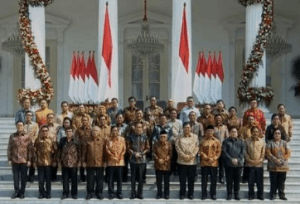 Diumumkan Jokowi, Ini Deretan Menteri Kabinet Indonesia Maju