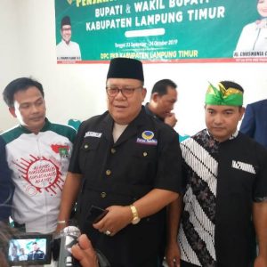 Harapkan Koalisi dengan PKB Yusran Amirullah Serahkan Berkas ke DPC PKB Lampung Timur