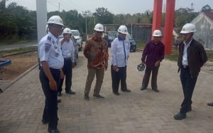 Kepala Kantor KSOP Kelas I Panjang Andi Hartono, Tinjau Lokasi Perumahan Buruh TKBM