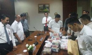 Bank Indonesia Kpw Lampung bersama Polda Lampung, Musnahkan Uang Rupiah Palsu