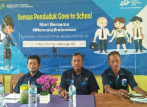 BPS Sosialisasi Sensus Di SMKN1 Penawartama