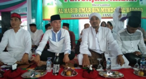 Di Pengajian Habib Umar, Adipati Surya Minta Didoakan Untuk Amanah