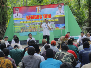 Rembug Tani, Bupati Way Kanan Pakai Bahasa Lampung