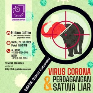 AJI Helat Diskusi Virus Corona dan Perdagangan Satwa Liar