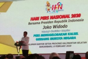 Negara Butuh Pers! Itu Kata Presiden Jokowi Di HPN 2020