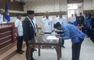 Dendi Minta PNS Di Pesawaran Jaga Komitmen Untuk Mengabdi