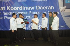 Pemerintah Provinsi Lampung Gelar Rakorda Sensus Penduduk Online 2020