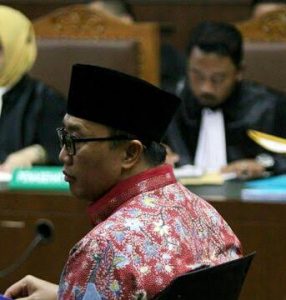 Bekas Menpora Didakwa Terima Suap Rp11, 5 Miliar