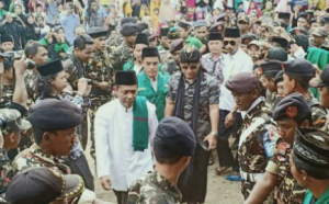 Hendriwansyah Hadiri Pegajian Gus Miftah Di Darul Islah Tulang Bawang