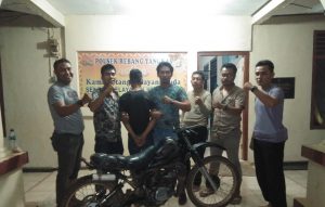 Polsek Rebang Tangkas Ringkus Pencuri Motor