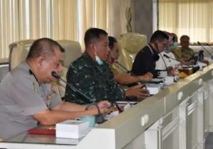 Covid-19, DPRD Lampung Gelar Hearing Bersama Pemprov, Polda, Danrem dan TNI AL