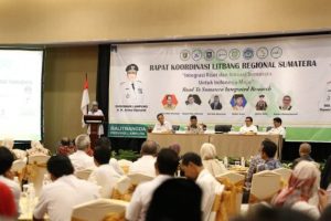 Wakil Gubernur Chusnunia Chalim Hadiri Rakor Litbang Regional Sumatera