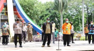 Pantau Mobilitas Masyarakat Antarpulau, Gubernur Arinal Tinjau Langsung Posko Gugus Tugas Kota Metro