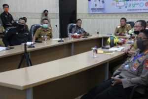 Lewat Video Teleconference, Ketua DPRD Lampung Mingrum Gumay Rapat Koordinasi Dengan Pemerintah Pusat