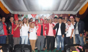 Bupati Lampung Tengah Loekman Kukuhkan Forum Pemuda Gotong Royong Kecamatan Way Pengubuan