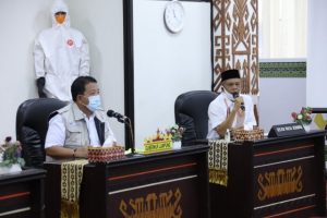 Terima Bantuan Atasi Pandemi Covid-19 dari Partai Gerindra Lampung, Gubernur Arinal Doakan Gunadi Ibrahim Segera Pulih