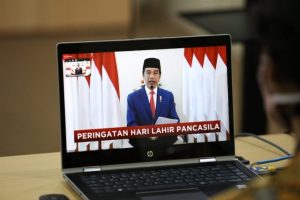 Gubernur Arinal dan Wagub Chusnunia Hadiri Upacara Peringatan Hari Lahir Pancasila via Video Conference, Presiden Ajak Masarakat Perkokoh Persatuan