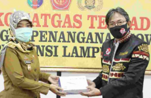 Pemprov Lampung Terima Ratusan Alat Rapid Tes dari Bravo Lima