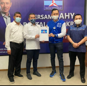 Demokrat Restui Dendi-Marzuki Bertarung di Pilkada Pesawaran