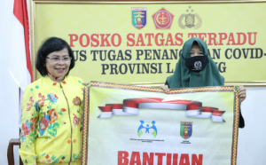 Pemprov Lampung Terima Bantuan Dari Kementerian PPPA Untuk Anak Terdampak Covid-19