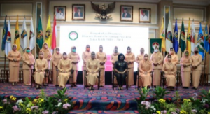Pengurus Dharma Wanita Lampung Dikukuhkan. Riana Arinal: Bekerjalah Denhan Ikhlas