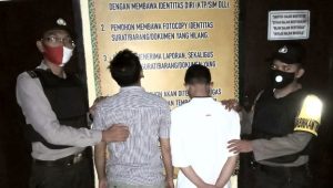 Patroli Sore, Polsek Talang Padang Tangkap Dua Orang Pembawa Paket Narkoba