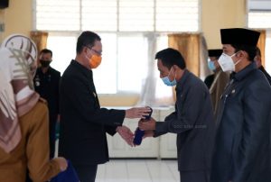 Sekdaprov Fahrizal Lantik Pejabat Pimpinan Tinggi Pratama dan Pejabat Administrator di Lingkungan Pemprov Lampung, Hasil Evaluasi dan Rekomendasi dari KASN