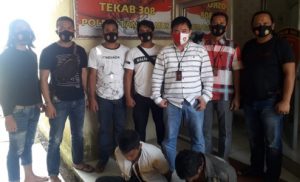 Bobol Gudang dan Curi Kabel PT TEP, Dua Tersangka Ditangkap Tekab 308 Polres Tanggamus