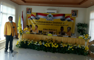 Bambang Irawan Pimpin Golkar Way Kanan