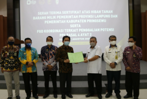 Pemprov Lampung Hibahkan Tanah Seluas 3.000 M² Untuk KPP Pratama Natar