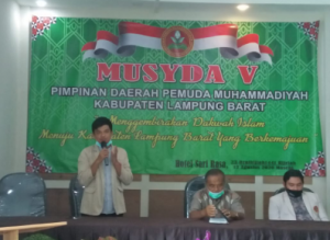 Doni Risadi Kembali Pimpin Pemuda Muhammadiyah Lampung Barat