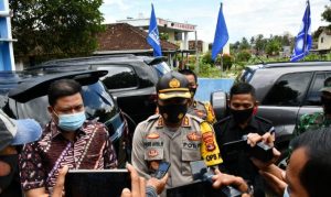 Ciptakan Pilkada Kondusif, Kapolres Pesawaran Sambangi Rumah PAN