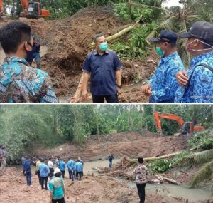 Dendi Sidak Normalisasi Sungai Way Lipang