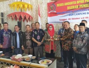 Anggota DPRD Provinsi Lampung Sambangi Pemkab Tanggamus