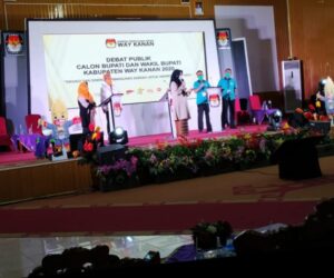 KPU Way Kanan Gelar Debat Kandidat Sesi III