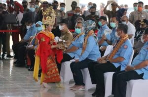 Dampingi Mensos Kukuhkan Pelopor Perdamaian 2020 di Mesuji, Chusnunia Harapkan Suasana Kondusif di Lampung