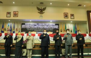 Arinal Hadiri Rapat Paripurna DPRD Provinsi Lampung Terkait Raperda Prakarsa Pemprov Lampung