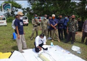 Pemkab Lamteng Gelar Pelatihan Penanganan Jenazah Pasien Covid-19