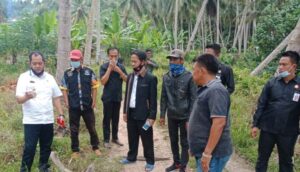 Wabup Sosialisasikan Prokes dan Tinjau Lokasi Tambang Zeolit di Cukuhbalak