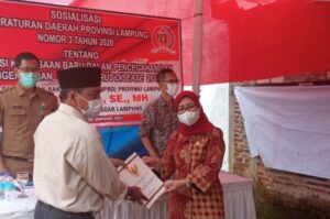 Kostiana Gelar Sosialisasi Peraturan Daerah Provinsi Lampung nomor 3