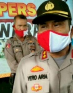 Tekan Angka Covid-19, Polres Pesawaran – TNI Gelar Operasi Yustisi