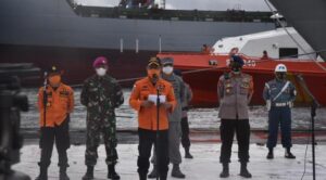 Cari CVR Black Box, Baruna Jaya IV Sisir LKP Pesawat Sriwijaya SJ-182