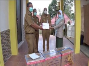 Tanggamus Terima Bantuan 2.000 Unit Alat Rapidtest Antigen dari BNPB