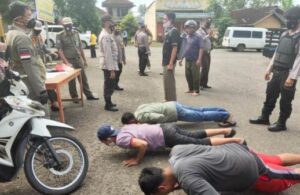 Gelar Operasi Yustisi di Simpang Pemkab, Satgas Covid-19 Tanggamus Tindak 236 Pelanggar