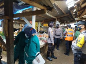 Tekan Penyebaran Covid-19, Polres Lampung Tengah Gelar Operasi Yustisi