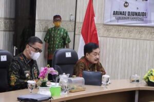 Bahas Revolusi Industri 4.0, Sekda Lampung Gelar Rakor dengan Diskominfotik