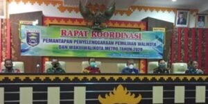 Mantapkan Pilkada, Pemkot Metro Gelar Rakor