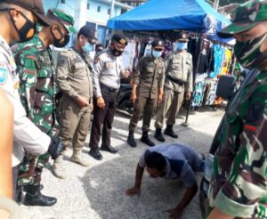 Polres Pesawaran Gelar Operasi Yustisi, Ribuan Orang di Teluk Pandan Digibas!