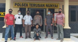 Gegara Curat, NW Diringkus Aparat Polsek Terusan Nunyai