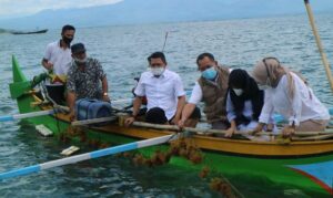 Wabup Apresiasi Pembudidaya Rumput Laut di Pematangsawa, Petani Keluhkan Modal dan Pemasaran